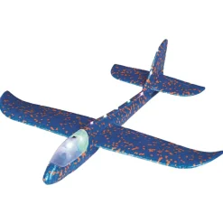 Moses. Verlag  Lichtgevende zweefvliegtuig 47 cm assorti< Buitenspelen & Spelletjes