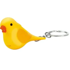 Moses. Verlag  Vogel met licht en geluid sleutelhanger assorti< Buitenspelen & Spelletjes