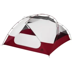 4-Persoons Tent|Tunneltenten-MSR Elixir 4 V2 lichtgewicht koepeltent red