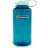 Drinkflessen-Nalgene Wide Mouth Sustain drinkfles 1 liter trout green
