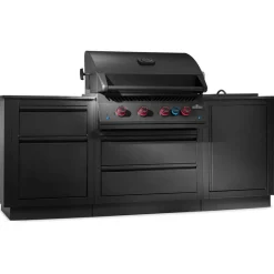 Gas Bbq & Buitenkeukens-Napoleon Oasis Compact 105 buitenkeuken matte black