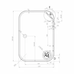 Navy Load  Glasplaat voor Small 1-pits kookplaat< Kooktoestellen Inbouw