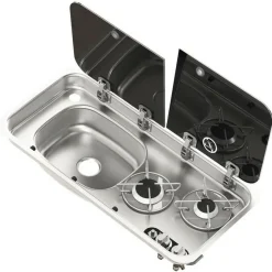 Navy Load  2-pits kook-spoelcombinatie links< Kooktoestellen Inbouw