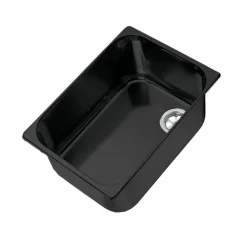 Navy Load  Spoelbak 320 x 260 zwart< Spoelbakken