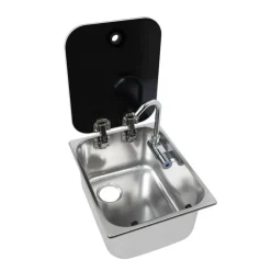 Navy Load  Spoelbak met glazen deksel 320 x 260< Spoelbakken