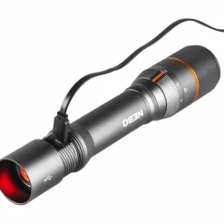 Nebo Davinci 2000 oplaadbare zaklamp grijs< Verlichting|Zaklampen