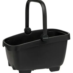 Fietstassen-New Looxs  Clipper With Handle 28 liter fietsmand black