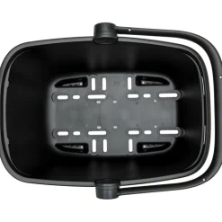 Fietstassen-New Looxs  Clipper With Handle 28 liter fietsmand black