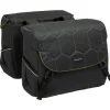 Fietstassen-New Looxs  Mondi Joy Double fietstas 38 liter quilted black