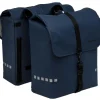 Fietstassen-New Looxs  Odense Double fietstas 39 liter dark blue
