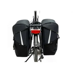 Fietstassen-New Looxs  Sports Double fietstas 40 liter black