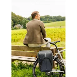 Fietstassen-New Looxs  Sports Double fietstas 40 liter black