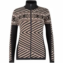 Ski Vesten|Wintersport-Newland Cecilie vest dames black stone