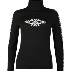 Skipullies|Wintersport-Newland Engadina skipully dames black white