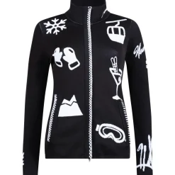 Newland Vertige ski vest dames black white< Ski Vesten|Wintersport