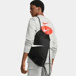 Sporttas|Voetbaltas-Nike Brasilia 9.5 sporttas black white