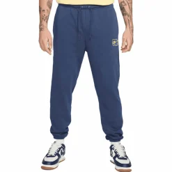 Broeken-Nike Club FT Bolt joggingbroek heren midnight navy  lightening