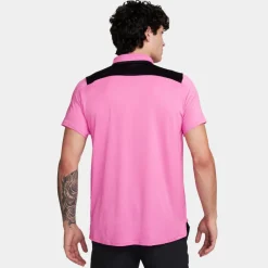 Nike Court Advantage tennispolo heren playful pink< Tenniskleding