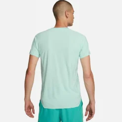 Nike Court Dri-FIT ADV Slam tennispolo heren green jade ice black< Tenniskleding