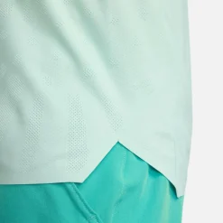 Nike Court Dri-FIT ADV Slam tennispolo heren green jade ice black< Tenniskleding