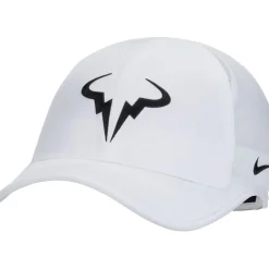 Nike Dri-FIT Club tennispet white black< Tenniskleding