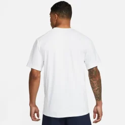 Sportshirt-Nike Dri-FIT UV Hyverse shirt heren white black