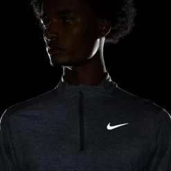 Nike Element Dri-FIT hardloopshirt heren smoke grey grey fog reflective silver< Hardloopkleding