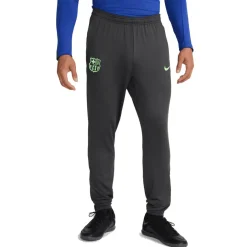 Voetbalkleding-Nike FC Barcelona Strike Derde trainingsbroek heren anthracite old royal lime blast