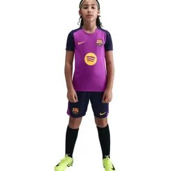 Voetbalkleding-Nike FC Barcelona Strike voetbalshirt junior