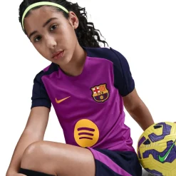 Voetbalkleding-Nike FC Barcelona Strike voetbalshirt junior