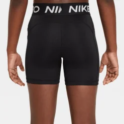Nike Pro Big Kids' short junior black white< Sportbroek