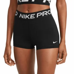 Nike Pro short dames black< Sportbroek