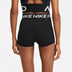 Nike Pro short dames black< Sportbroek
