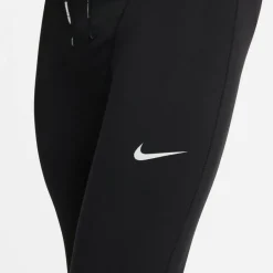 Hardloopkleding-Nike Repel Challenger hardloopbroek heren black  silver
