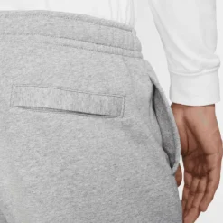 Broeken-Nike Sportswear Club Fleece joggingbroek heren dark  greyheather matte silver white