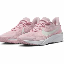 Hardloopschoenen-Nike Star Runner 4 hardloopschoenen junior pink foam white