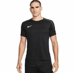 Voetbalkleding-Nike Strike Dri-FIT voetbalshirt heren zwart anthracite wit