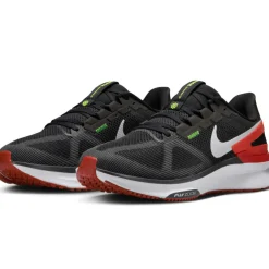 Hardloopschoenen-Nike Structure 25 hardloopschoenen heren black iron grey white