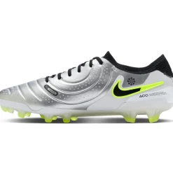 Voetbalschoenen-Nike Tiempo Legend 10 Elite FG voetbalschoenen heren metallic silcer volt black