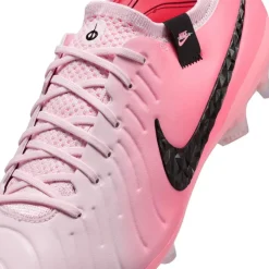 Nike Tiempo Legend 10 Elite FG voetbalschoenen pink foam zwart< Voetbalschoenen