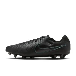 Nike Tiempo Legend 10 Pro FG voetbalschoenen heren black deep jungle< Voetbalschoenen