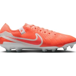 Nike Tiempo Legend 10 Pro FG voetbalschoenen hot lava white< Voetbalschoenen