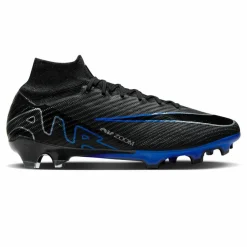 Nike Zoom Mercurial Superfly 9 Elite FG voetbalschoenen heren black hyper royal chrome< Voetbalschoenen