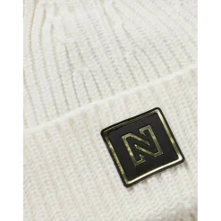 NIKKIE Nashville muts dames star white< Mutsen|Wintersport