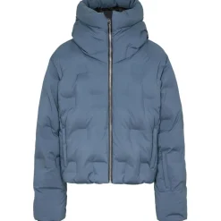 NIKKIE Newport N winterjas dames dusty blue< Ski Jassen|Wintersport