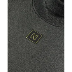 Ski Truien|Wintersport-NIKKIE Noroton Shiny sweater dames black