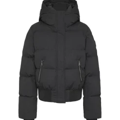 Ski Jassen|Wintersport-NIKKIE Numa Glitter winterjas dames black