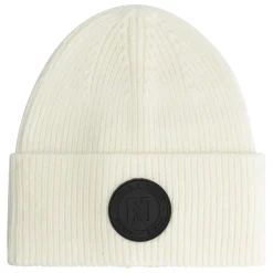 NIKKIE Round Patch muts dames star white< Mutsen|Wintersport
