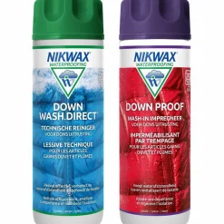 Onderhoud Kleding-Nikwax Down Wash Direct wasmiddel & Down Proof  impregneermiddel 300 ml