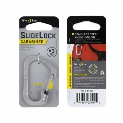 Nite Ize  Carabiner #3 Slidelock karabijnhaak silver< Overige Accessoires